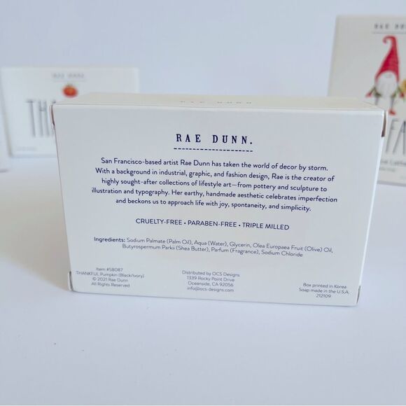 Rae Dunn Fall Soap 4 Bars - Picture 5 of 7